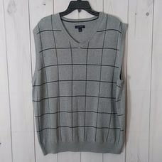 Club room men's sweater vest extra large