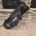 Michelob Ultra Dual Strap Datrek IZZO Stand Bag Black 6-Way Divide Golf Bag.