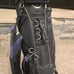 Michelob Ultra Dual Strap Datrek IZZO Stand Bag Black 6-Way Divide Golf Bag.