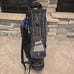 Michelob Ultra Dual Strap Datrek IZZO Stand Bag Black 6-Way Divide Golf Bag.