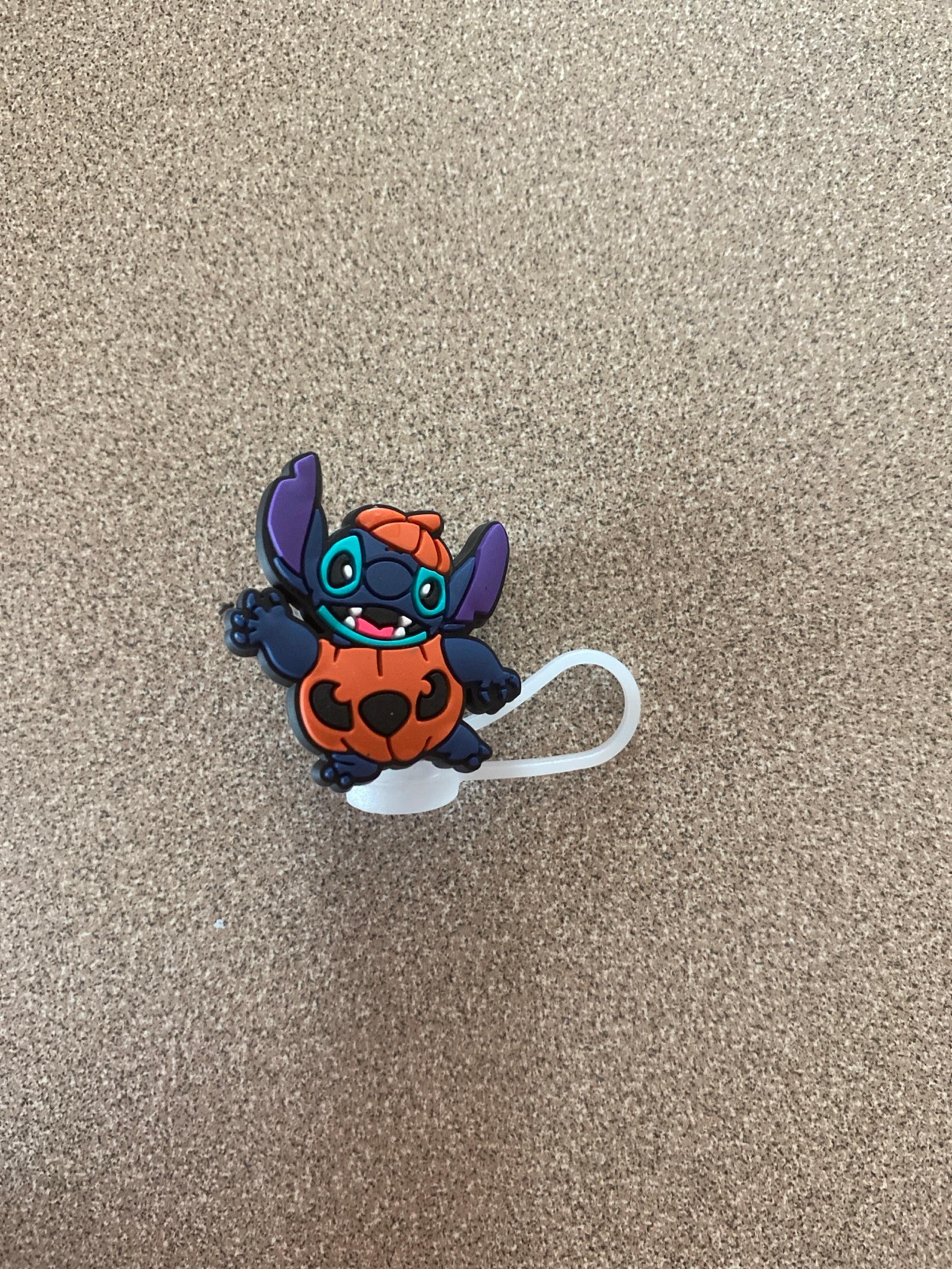 Halloween Stitch Straw Topper