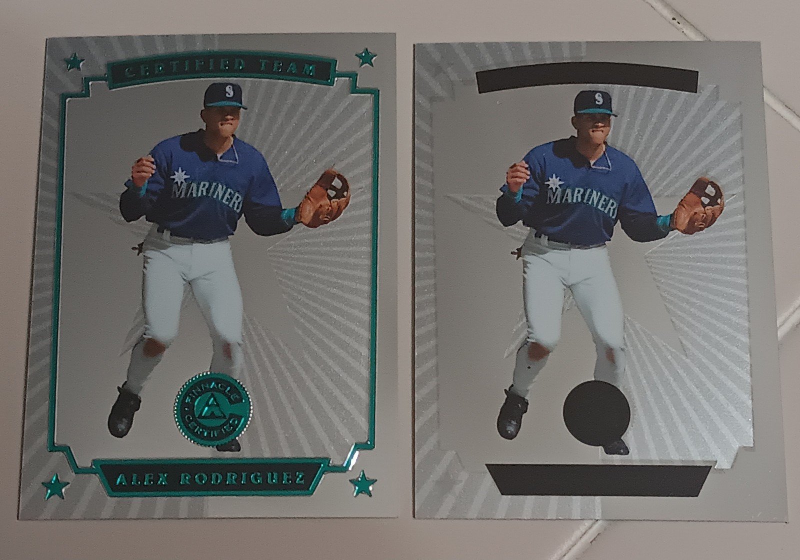 Alex rodriguez error card