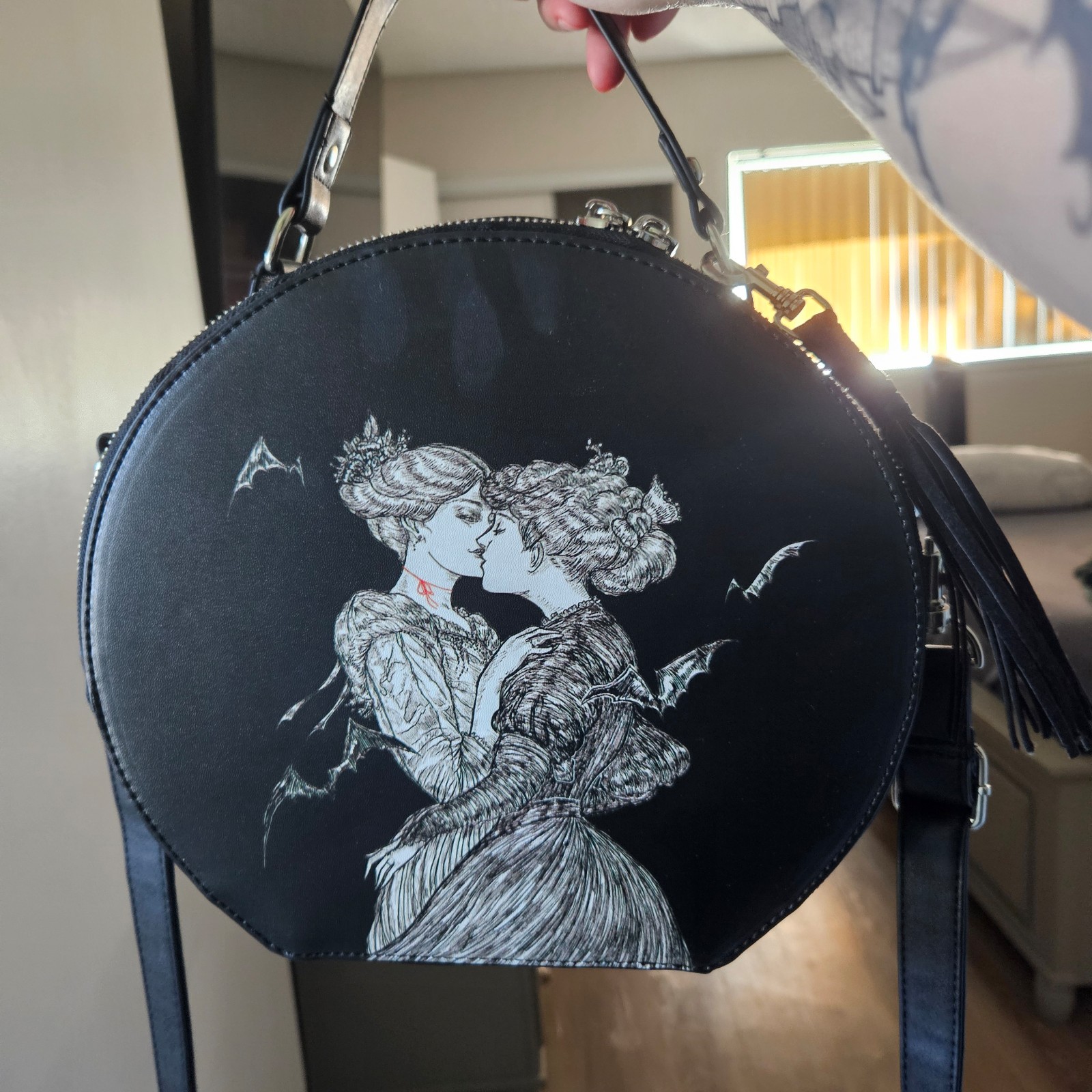 FOXBLOOD The Lovers bag. Mary Syring collab.