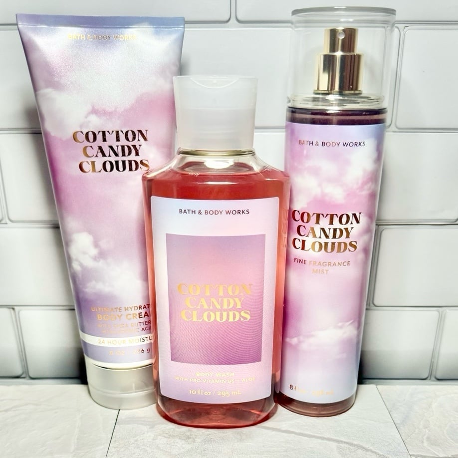 B&BW Cotton Candy Clouds Set x3