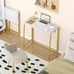 Folding Desk, Small Writing Desk 39.4\