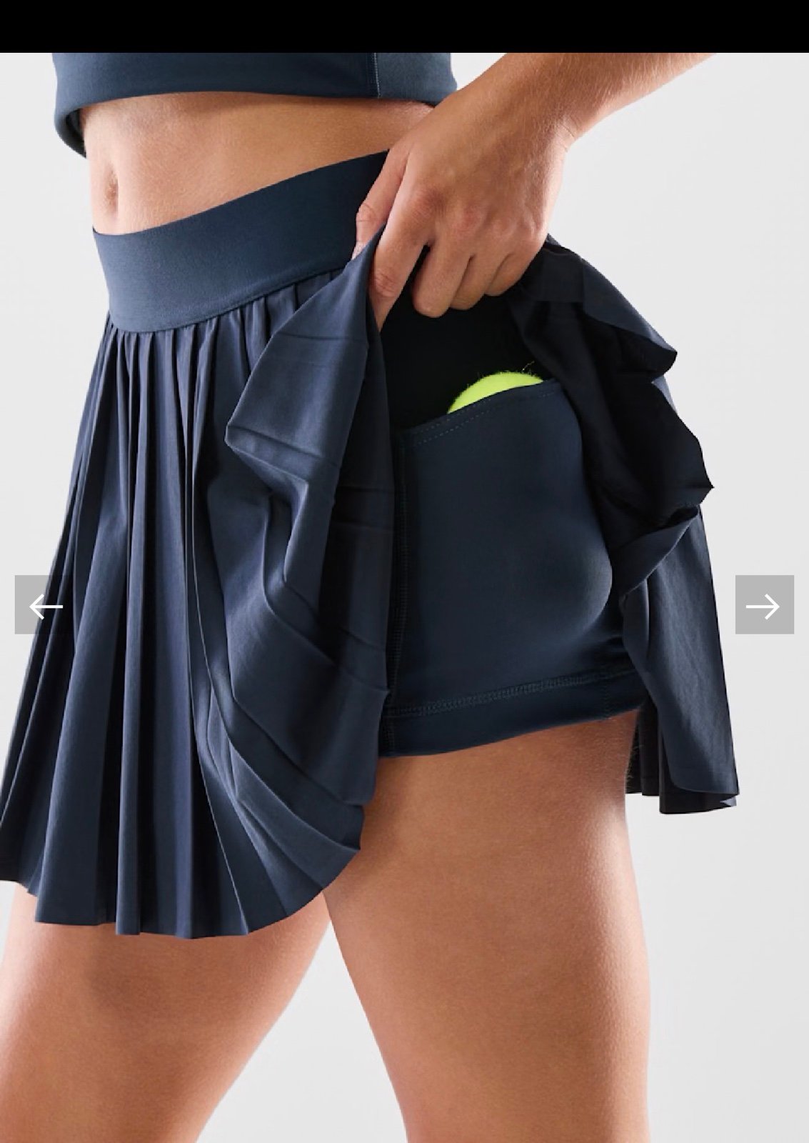 Aritzia tennis skirt