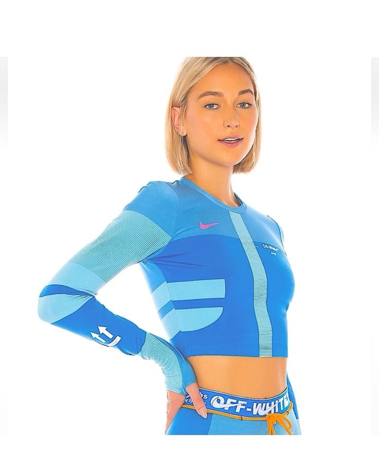 NIKE WOMEN'S OFF-WHITE TIGHTS