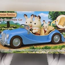 Calico Critters Sylvanian Families Blue Classic Convertible Car Automobile NEW