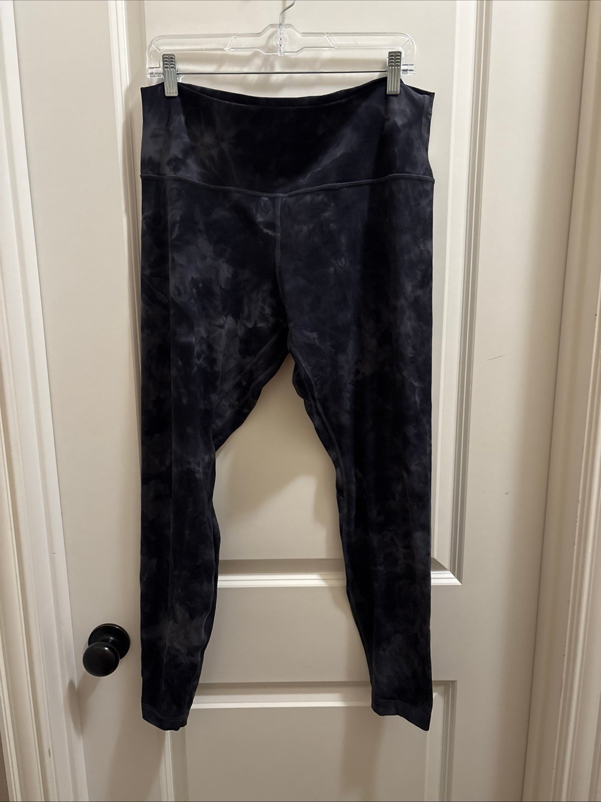 Lululemon Align Pant leggings 28" Diamond Dye Pitch Graphite Grey size 16 Yoga