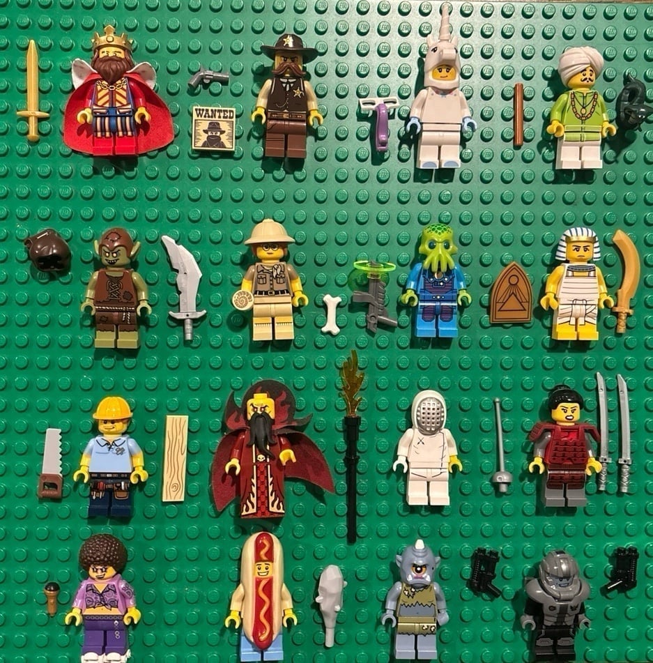 Lego Minifigures Complete Series 13 set of 16 figures
