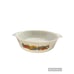 Anchor Hocking Vintage Fire King Nature's Bounty Casserole Dish in white #438.