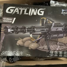 New Electric Gatling Guns Building Blocks Bricks (1422 Pieces)