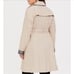Torrid Outlander Double Breasted Tartan Plaid Trimmed Khaki Trench Coat 2X 18 20