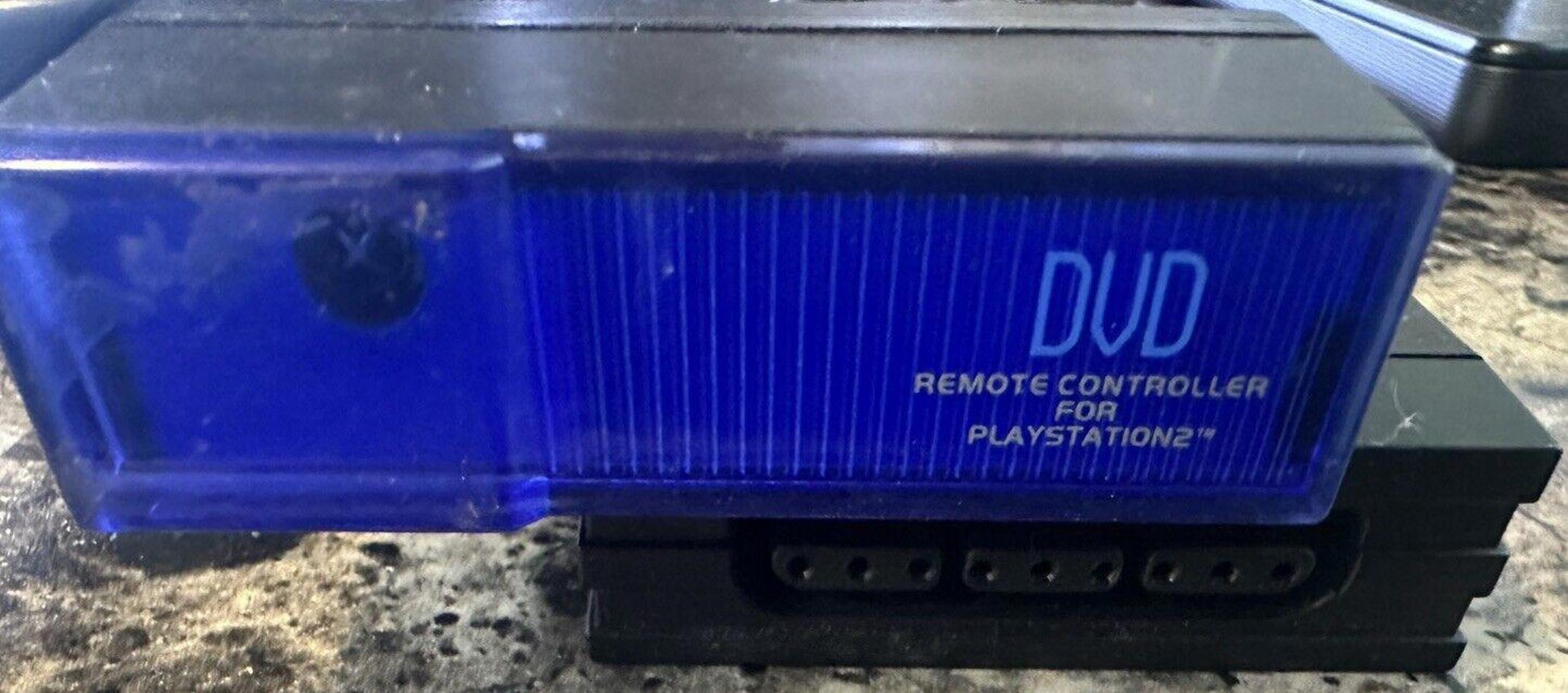 Saitek DVD Remote Controller For Playstation 2- DONGLE ONLY, untested