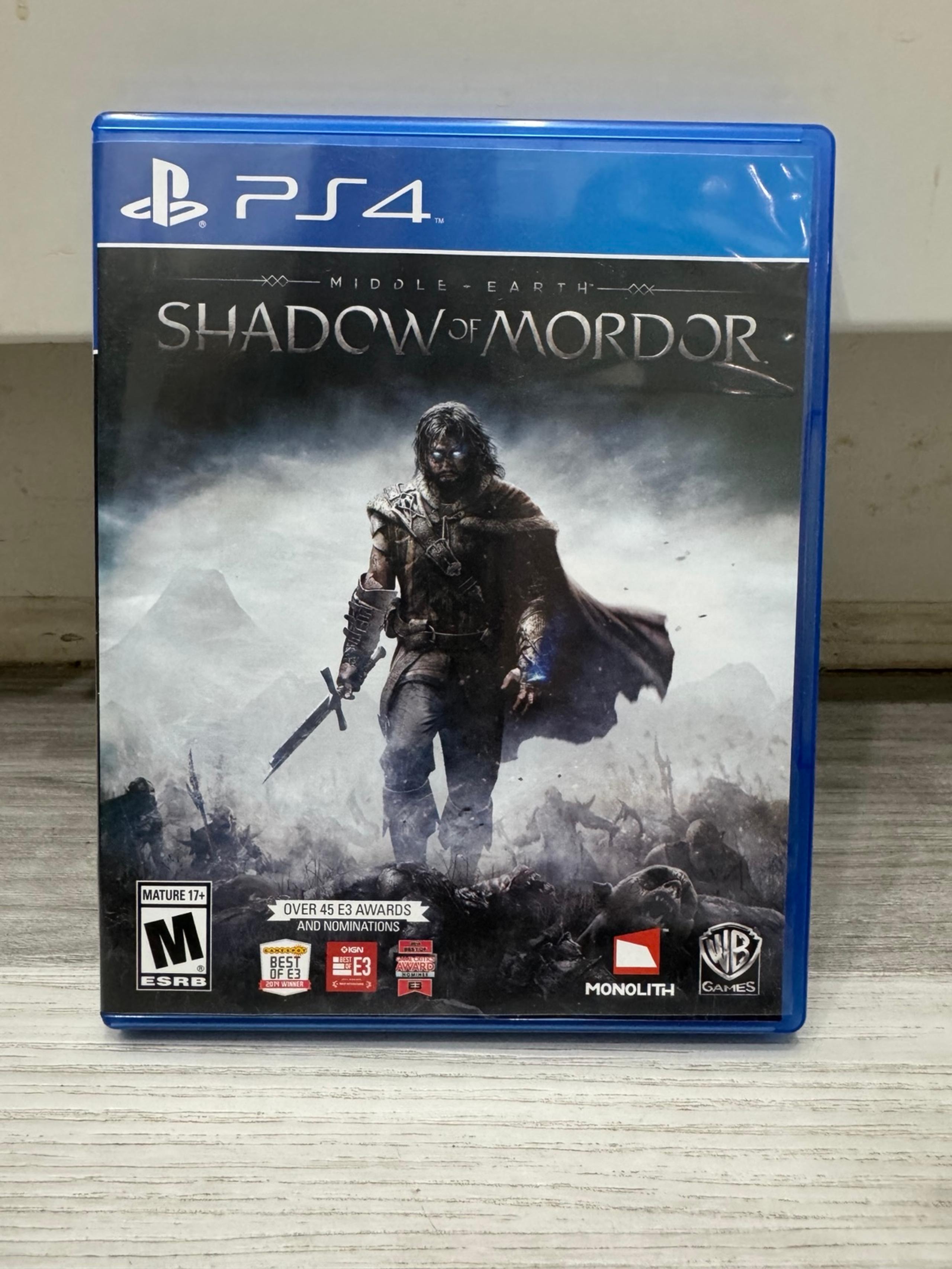 Middle-earth: Shadow of Mordor (PS4)