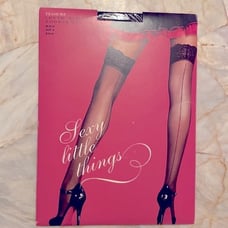 VS Sexy little things stockings Size A Accessories Hosiery & Socks Black