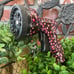 Vintage Decorative Water Hose Nozzle; Hvy Plastic Floral Design W/10 Pressures