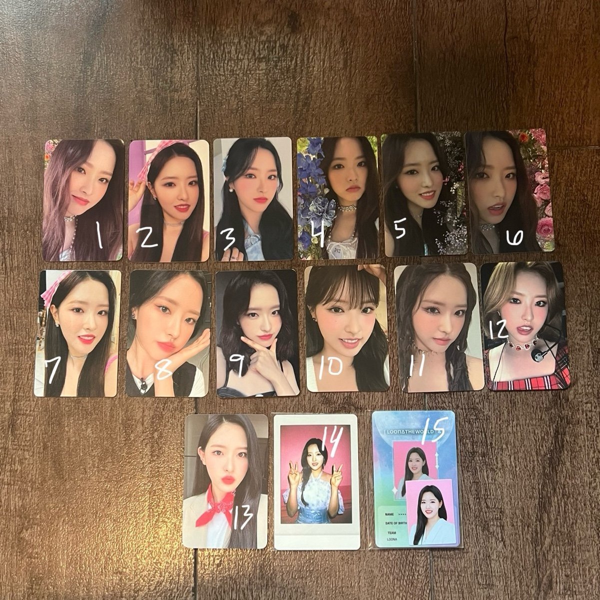 Loona/Loossemble Photocards - READ DESCRIPTION