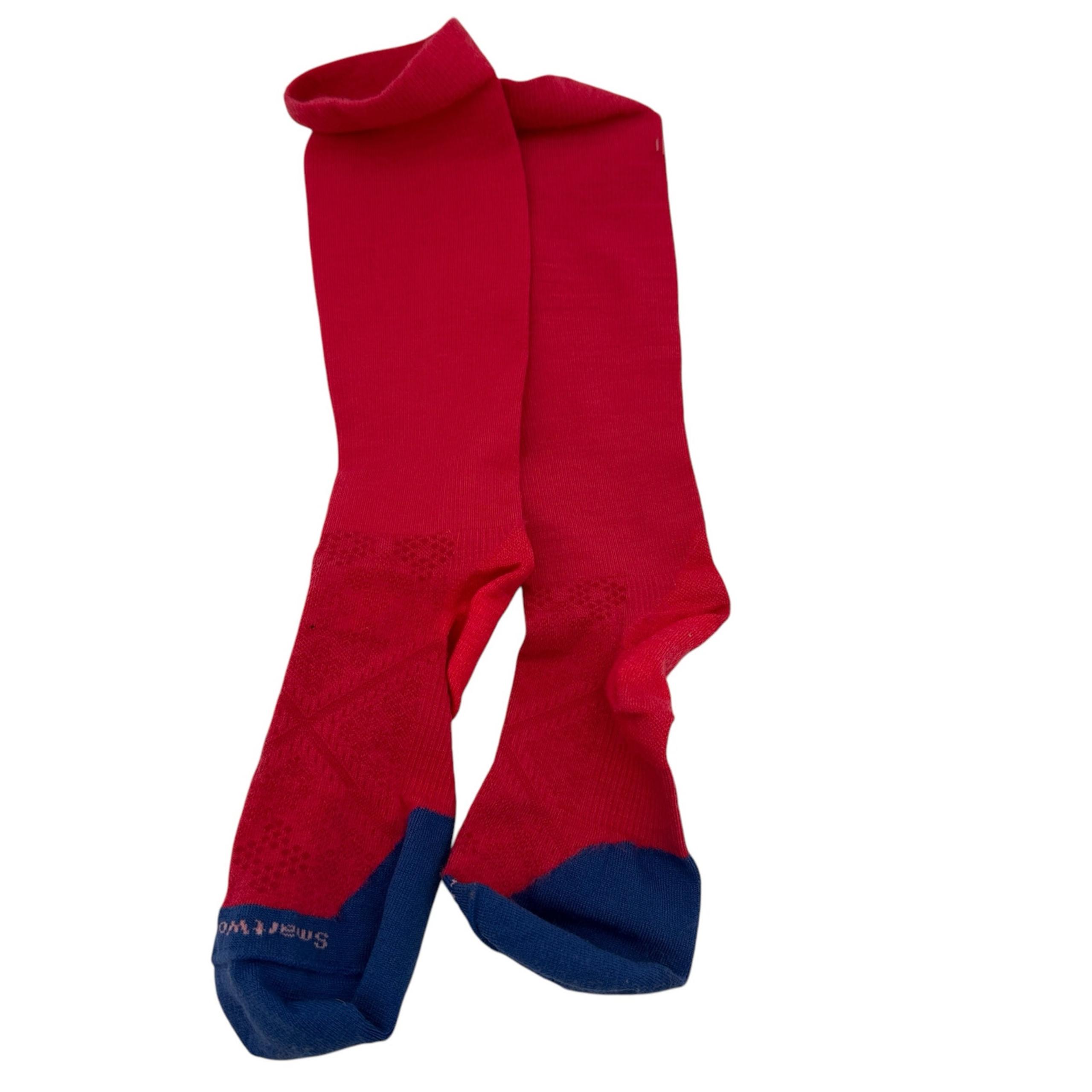 Smartwool Pink & Blue Women's Tall Socks Size Medium