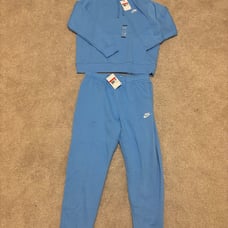 Nike Columbia blue set hoodie with sweatpants size large new with tags