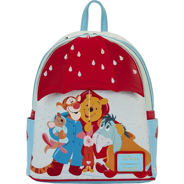 Loungefly Winnie the Pooh and Friends Rainy Day Mini-Backpack