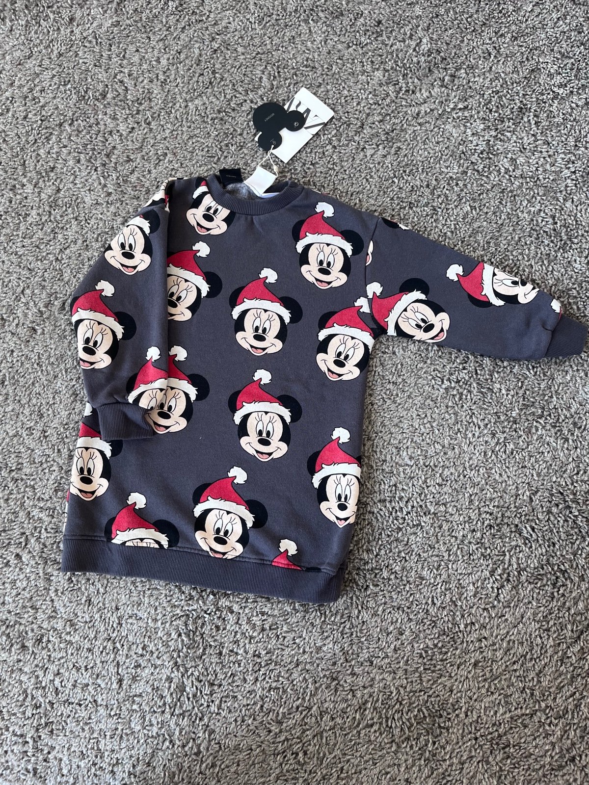 ZARA NWT dress Minnie Mouse Holidays size 18-24