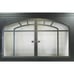 Pleasant Hearth Alpine Medium Cabinet-Style Fireplace - Black