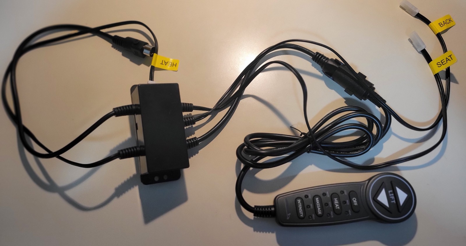 Mulin MLSK55-A1 Lift Chairs Power Recliners 5 Pin Remote Hand Controller w/USB