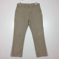 (Ju) Carhartt Carpenter Men's Pants Size 40x34 Workwear Casual Khaki