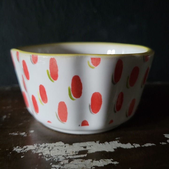 Mackenzie-Childs Carnaby Collection Ramekin, Retired Mackenzie-Childs