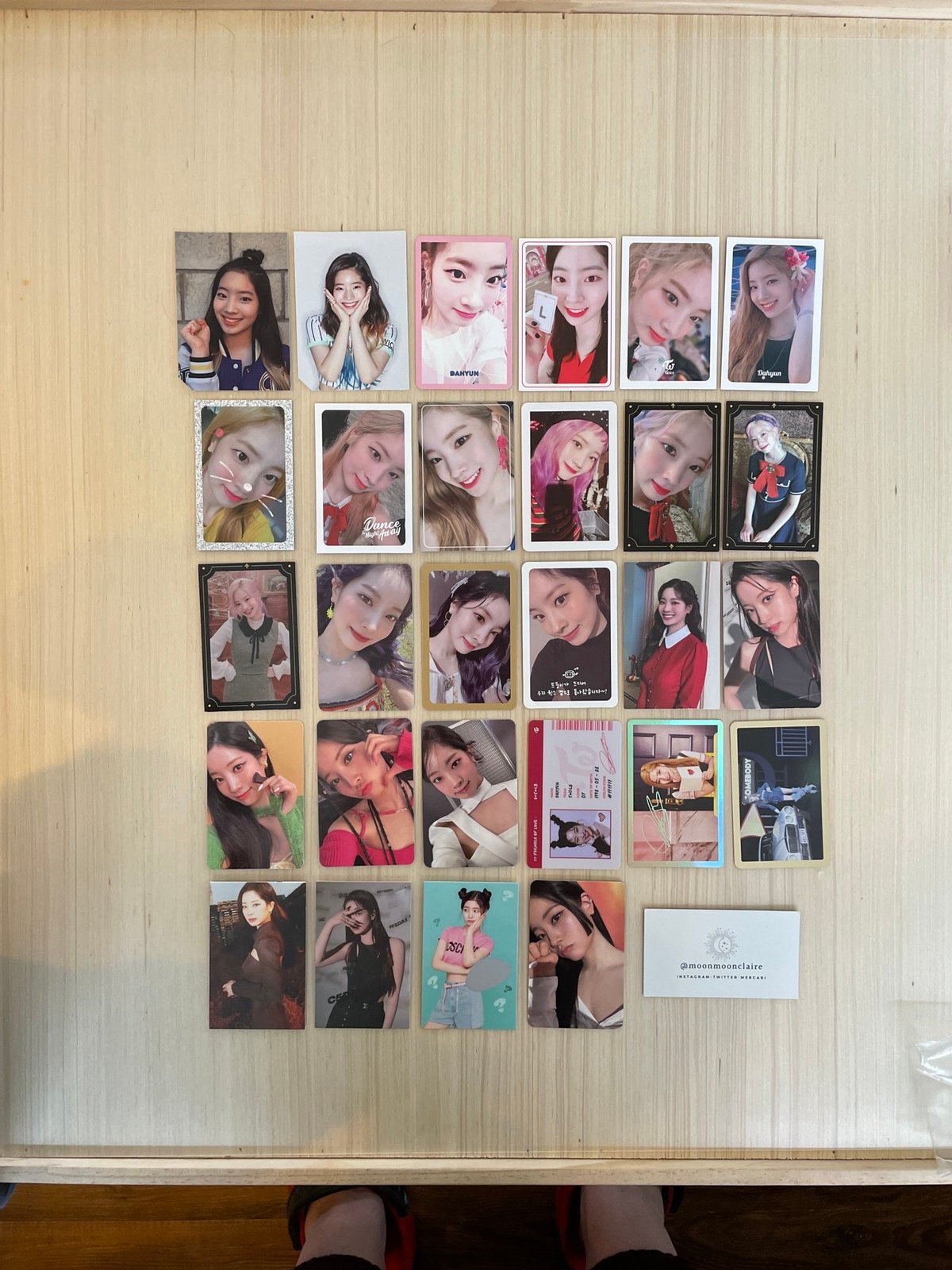 Dahyun Photocard Collection