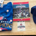 Chicago Cubs Gift Set Long Sleeve T-Shirt, Cap, 2016 Championship Book, & Decal