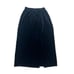 NWT Bryn Walker Pull On Black Cotton Velveteen Maxi Straight Skirt L