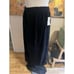 NWT Bryn Walker Pull On Black Cotton Velveteen Maxi Straight Skirt L