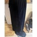 NWT Bryn Walker Pull On Black Cotton Velveteen Maxi Straight Skirt L
