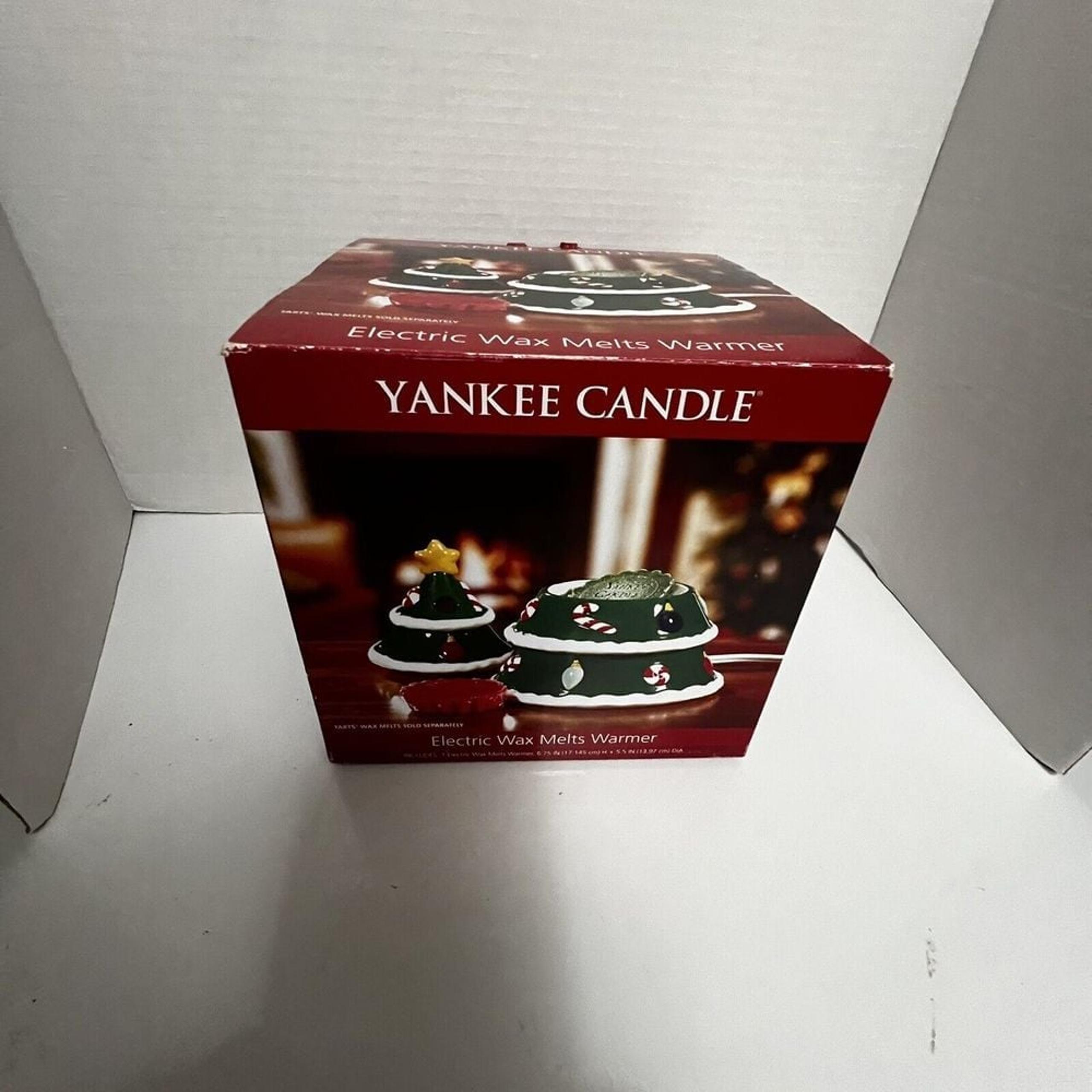 Yankee Candle Electric Wax Melts Warmer Christmas Tree NEW
