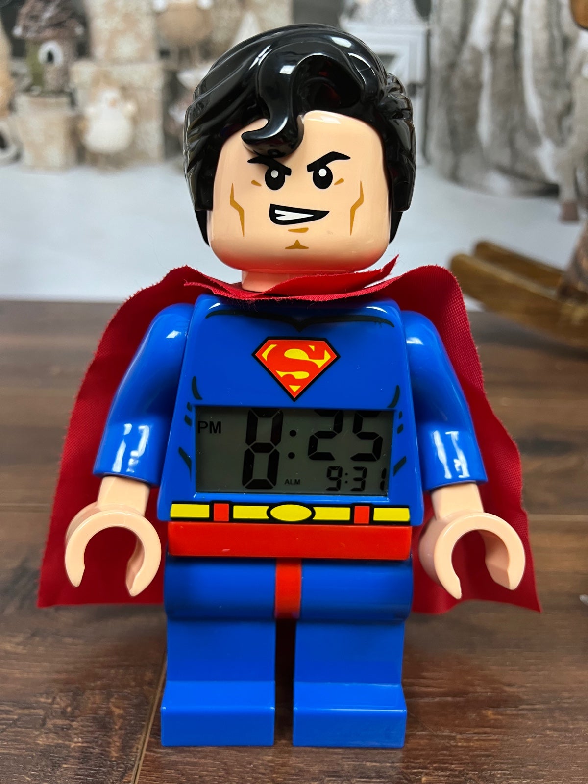 Lego superman alarm clock new arrivals