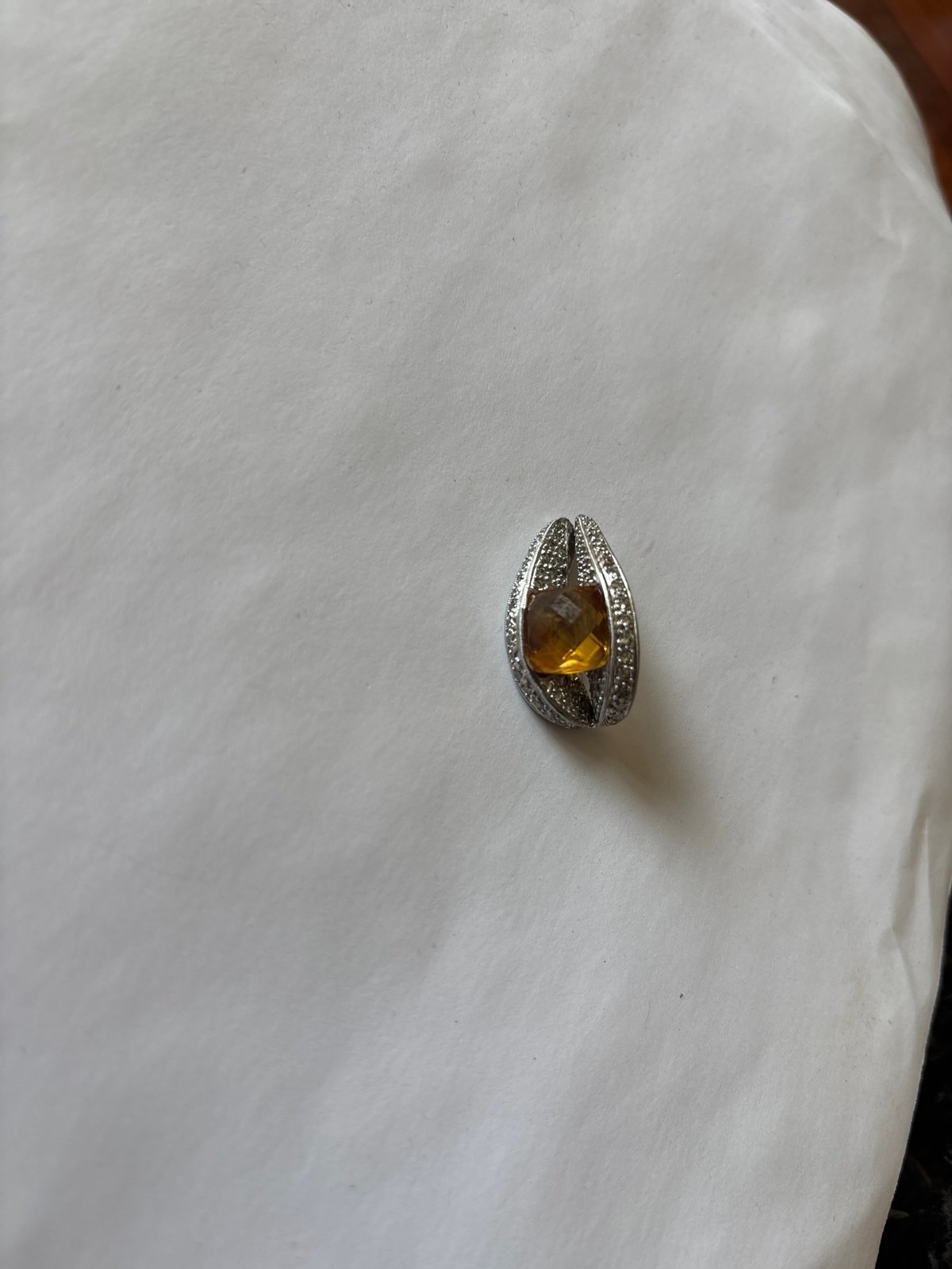 Citrine pendant