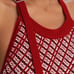 3.1 PHILLIP LIM Plaid Intarsia Cotton-Wool Halter Top