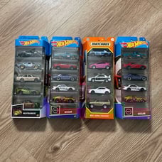 Hot Wheels & Matchbox 5 Pack Lot