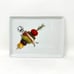 Crate and Barrel CB2 Appetizer/Snack Plates Oliver Collection Set of 4 2016/17