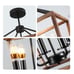 Indoor 4-Light Rustic Farmhouse Ceiling Hanging Lamp Vintage Chandelier 110V