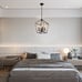 Indoor 4-Light Rustic Farmhouse Ceiling Hanging Lamp Vintage Chandelier 110V