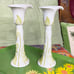 Bassano Lily Candlestick Set