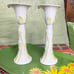 Bassano Lily Candlestick Set