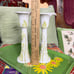 Bassano Lily Candlestick Set