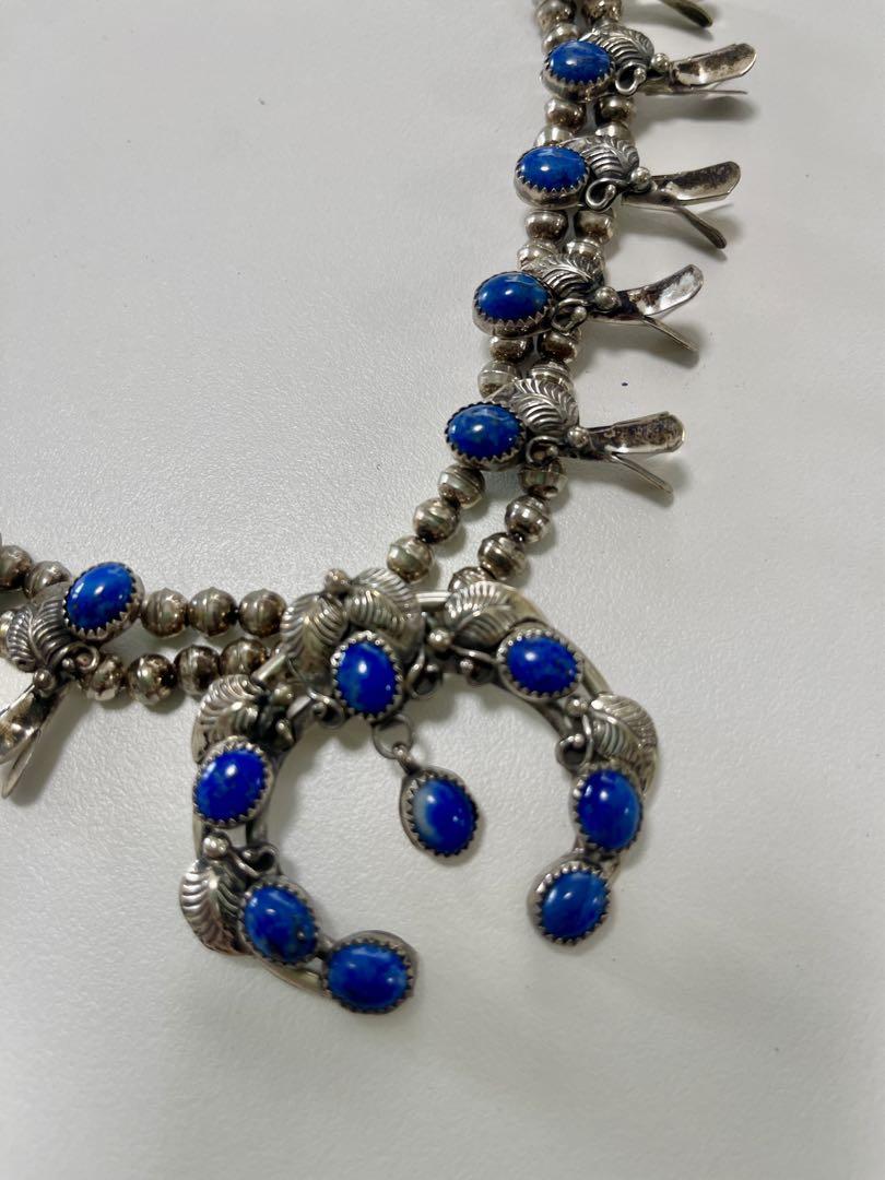 Lapis lazuli silver, brand new unused item.