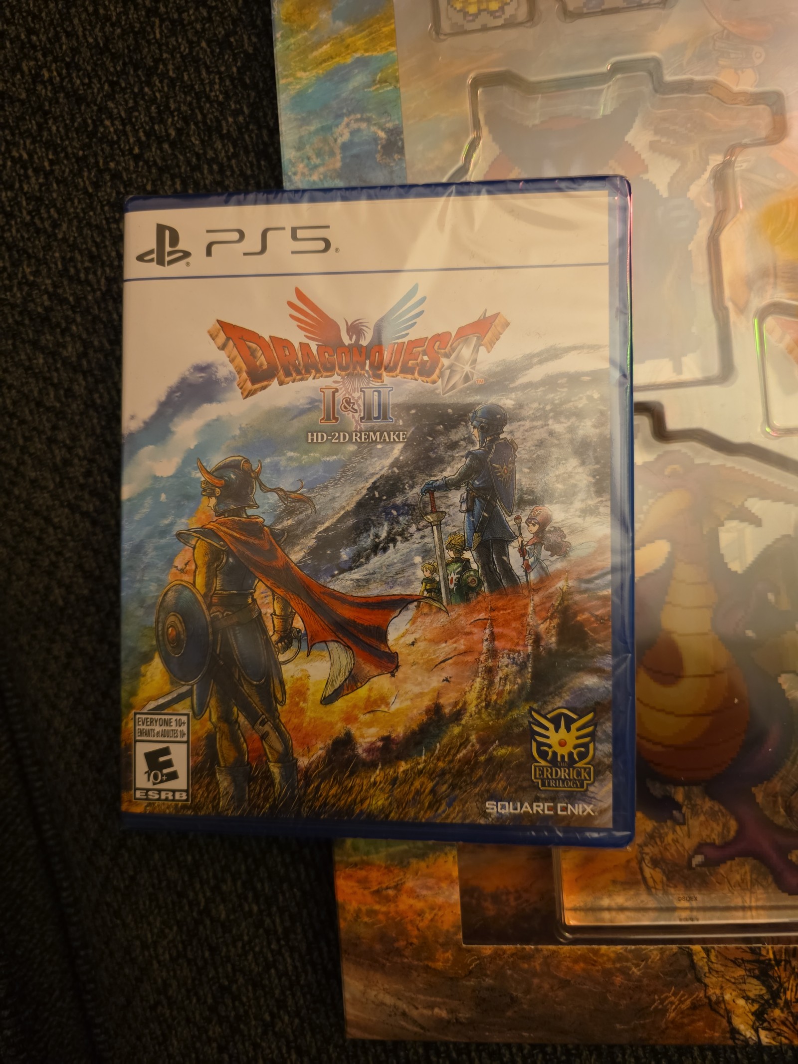 Dragon quest 1&2 hd remake collectors edition on Playstation 5