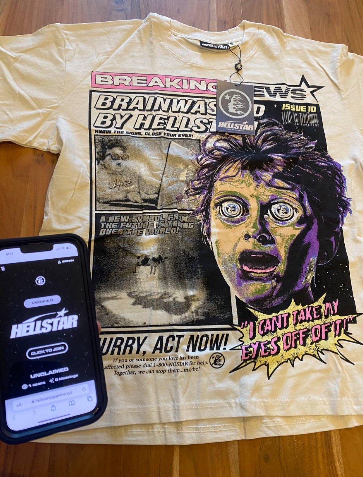 Hellstar Breaking News Tee