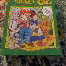 Vintage 1996 Wizard of Oz Coloring and Sticker Book Set of 7